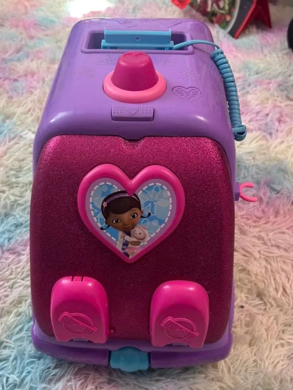 Disney Junior Doc McStuffins Get Better Talking Mobile Doctor Car RARE HTF